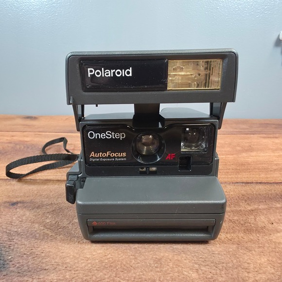 Polaroid Other - Polaroid OneStep AutoFocus Camera Dark Grey Excellent 600 Film AF